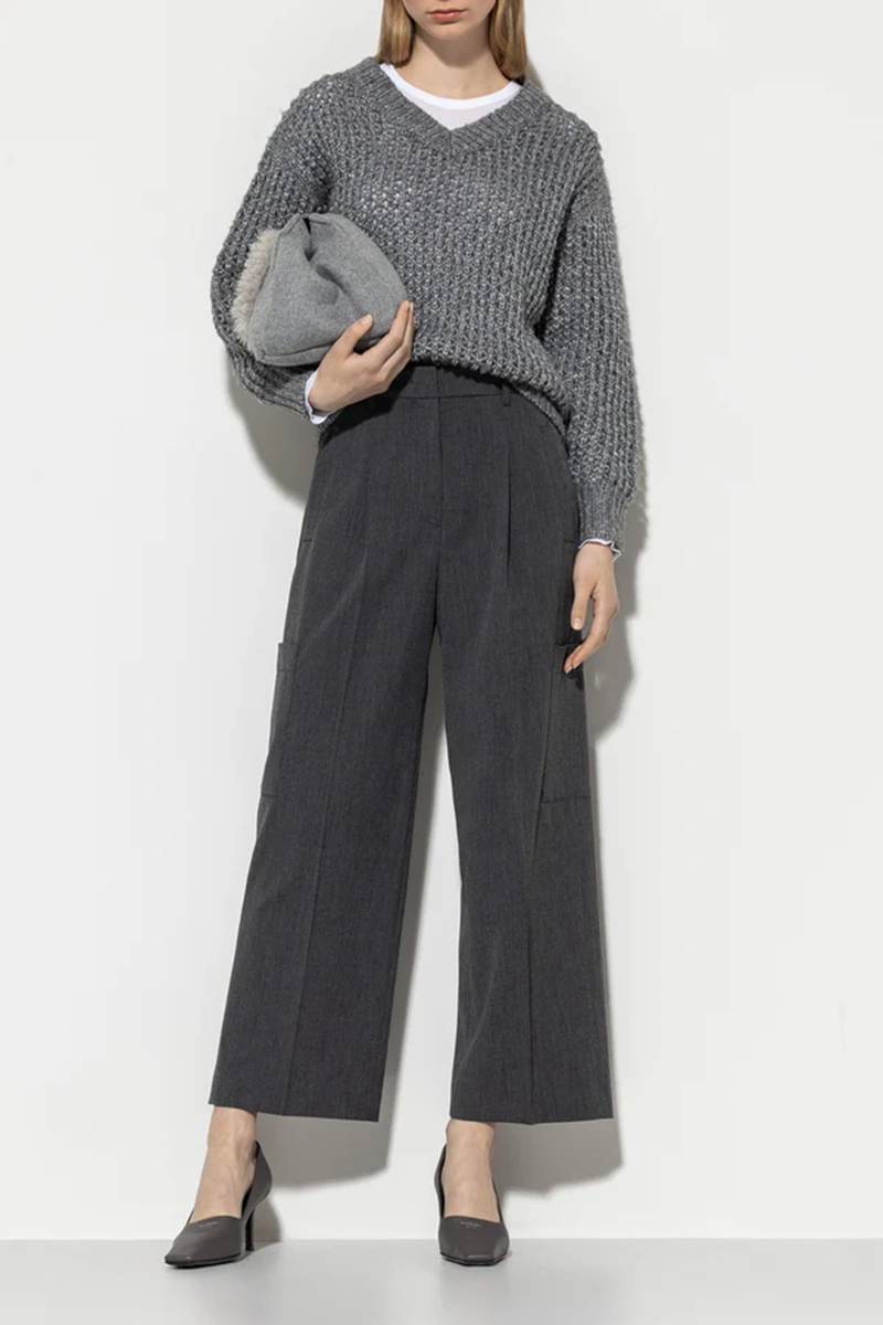 LUISA CERANO Cargo-Pants Aus Kaschmir-Mix Von LUISA CERANO