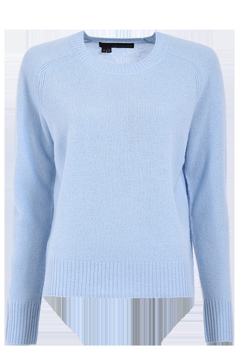 360° Sweater Cashmere-Pullover "Taylor" von 360° SWEATER | Bleu | M | 2100001568573