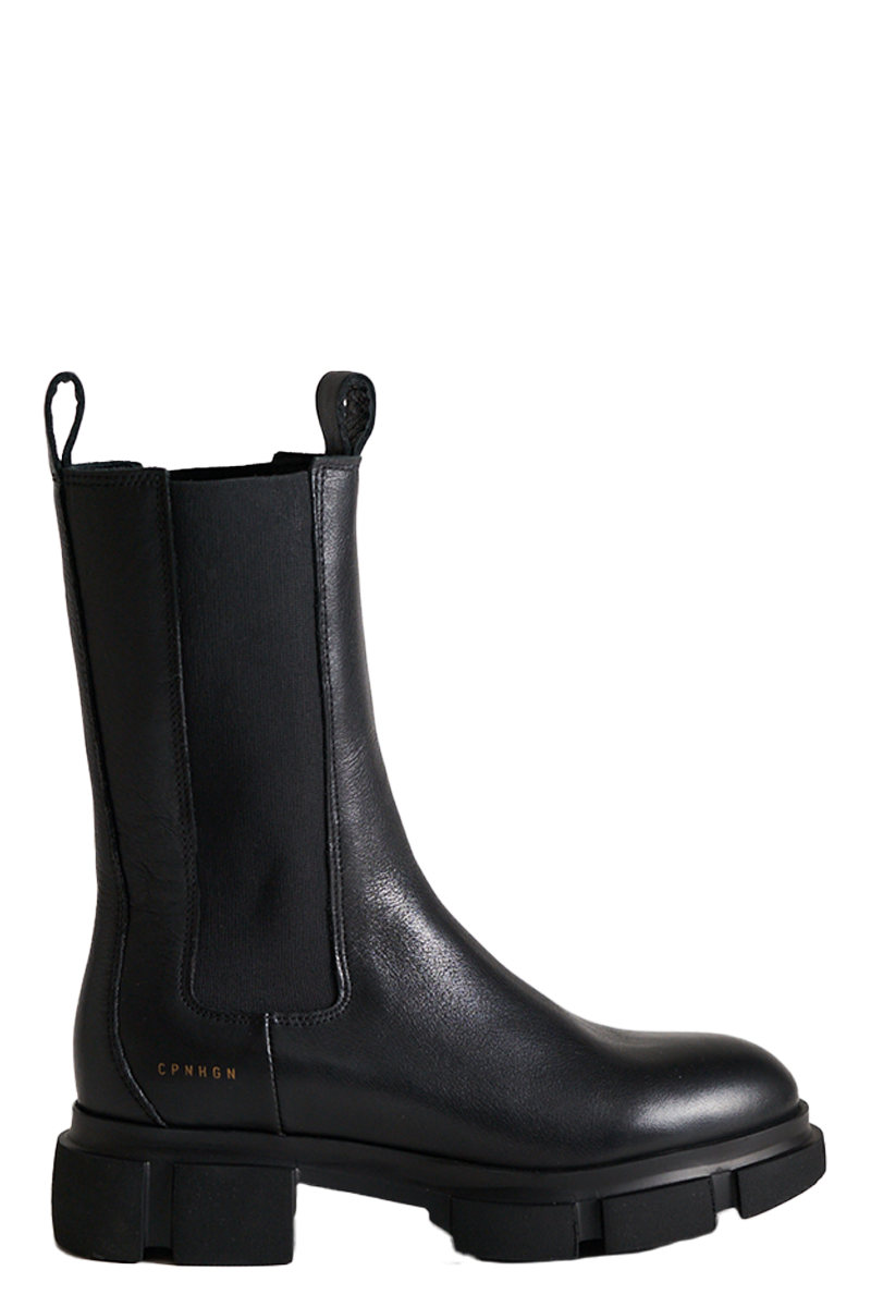 Copenhagen Studios Chelsea Boots "CPH500 vitello black"von COPENHAGEN