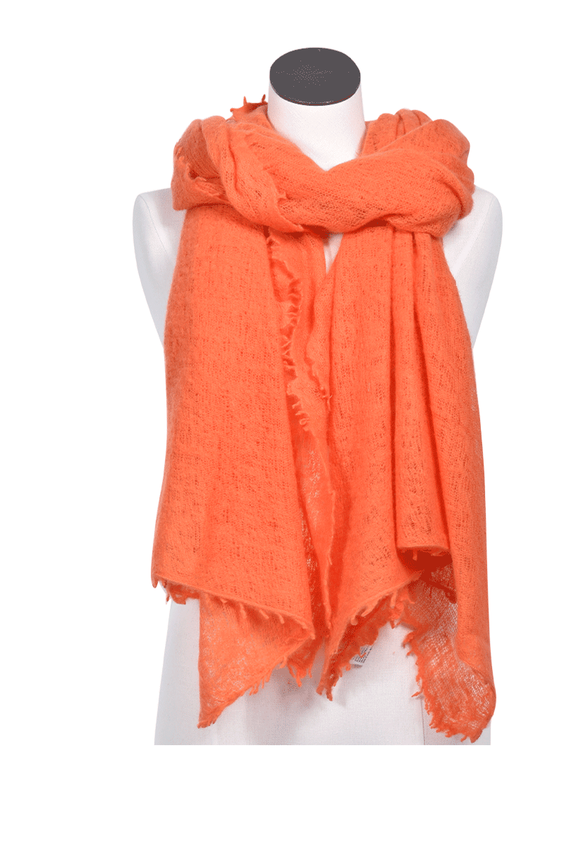 PUR SCHOEN Edles Cashmere-Tuch von PUR SCHOEN, Orange 2
