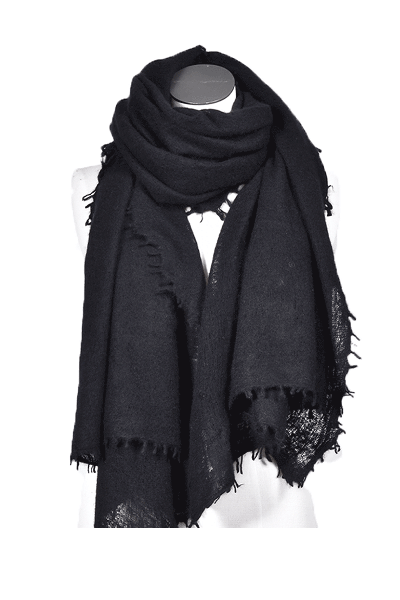 PUR SCHOEN Edles Cashmere-Tuch von PUR SCHOEN, Schwarz