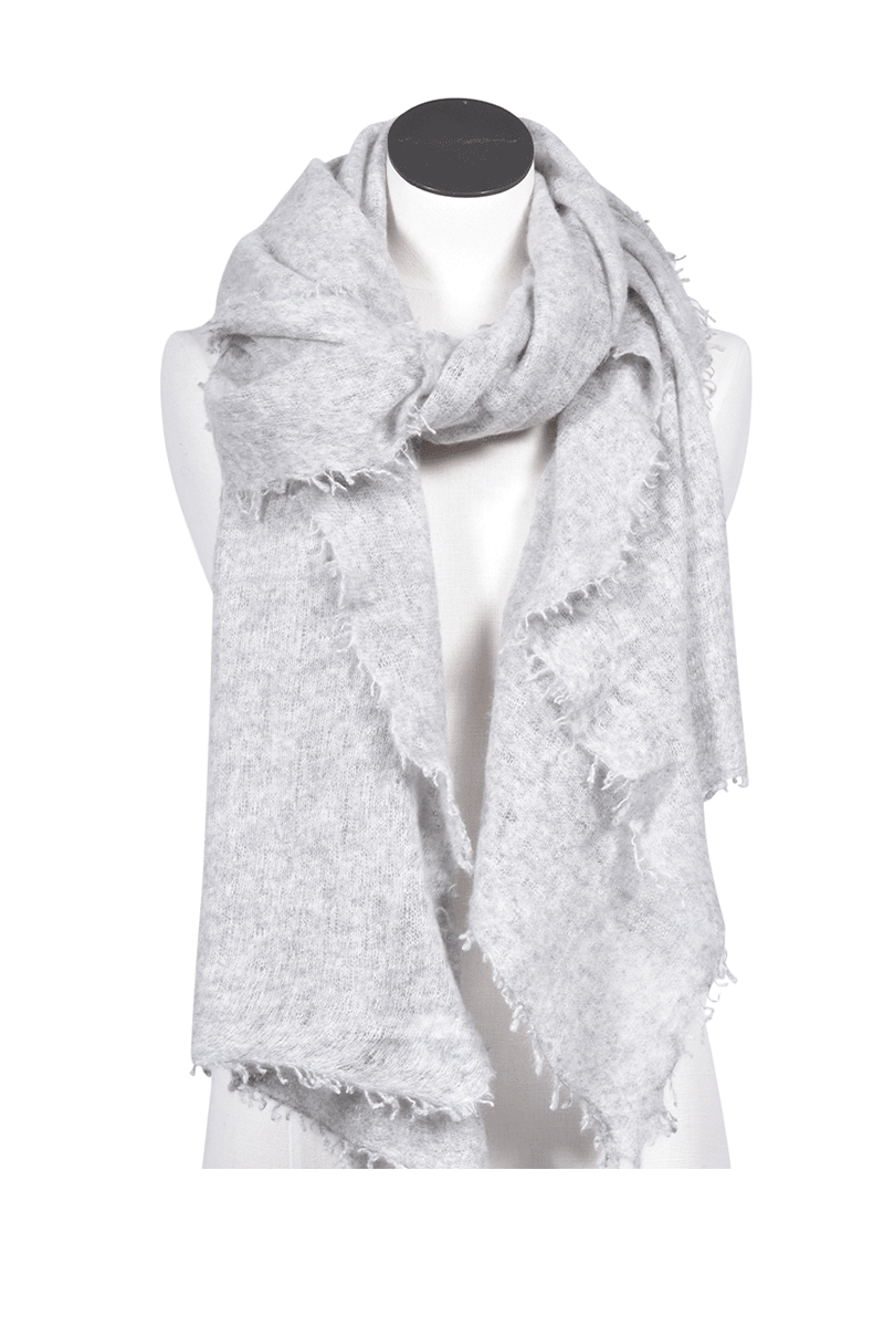 PUR SCHOEN Edles Cashmere-Tuch von PUR SCHOEN, Silber