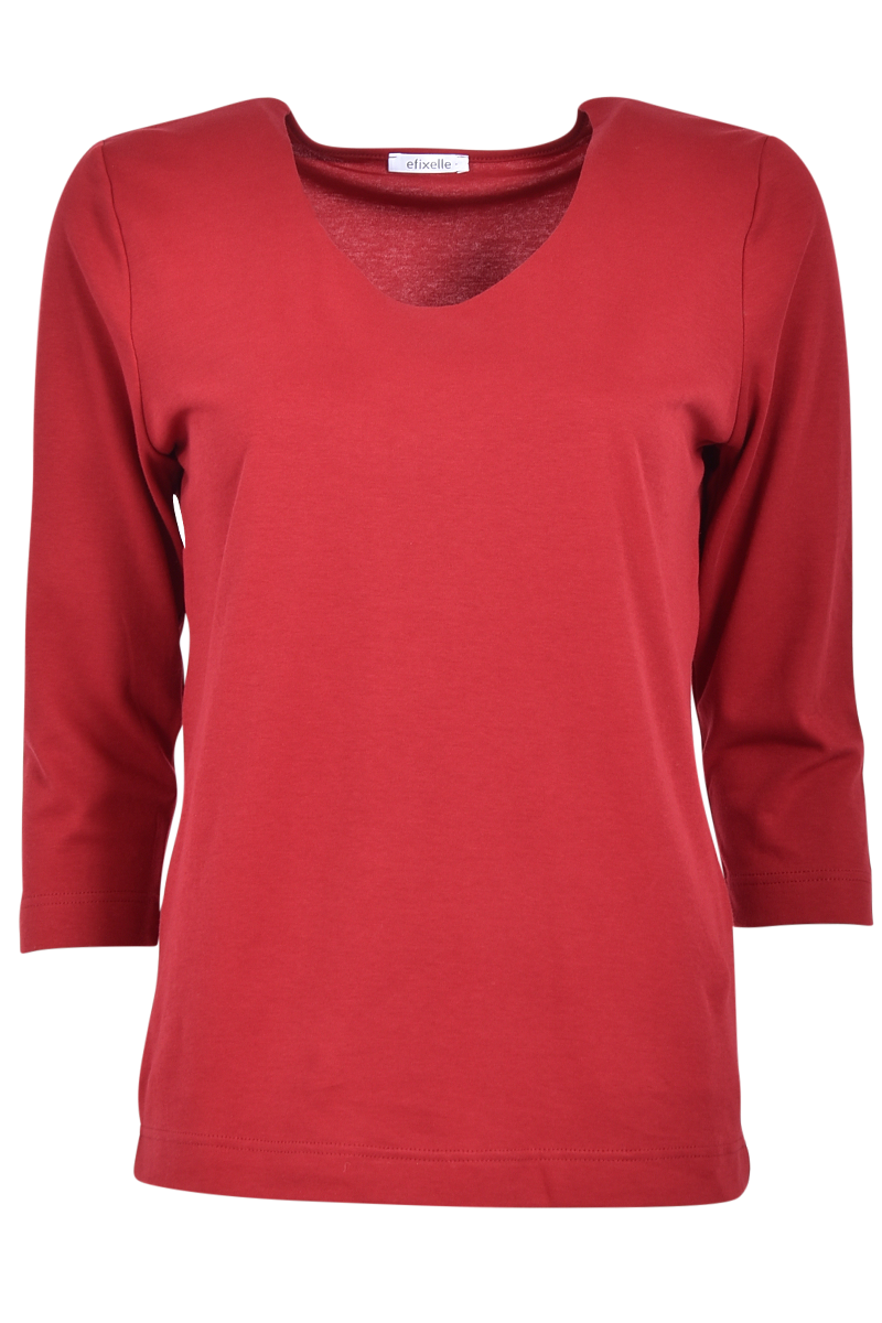 EFIXELLE Rundhalsshirt aus Baumwolle von EFIXELLE