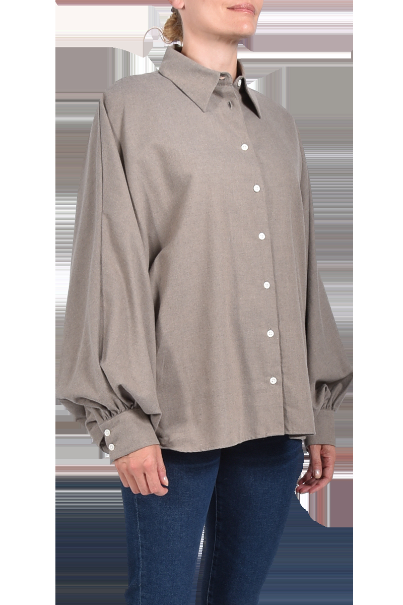 SOSUE Flanell-Bluse "Antonia" Mit Fledermausärmeln Von SOSUE