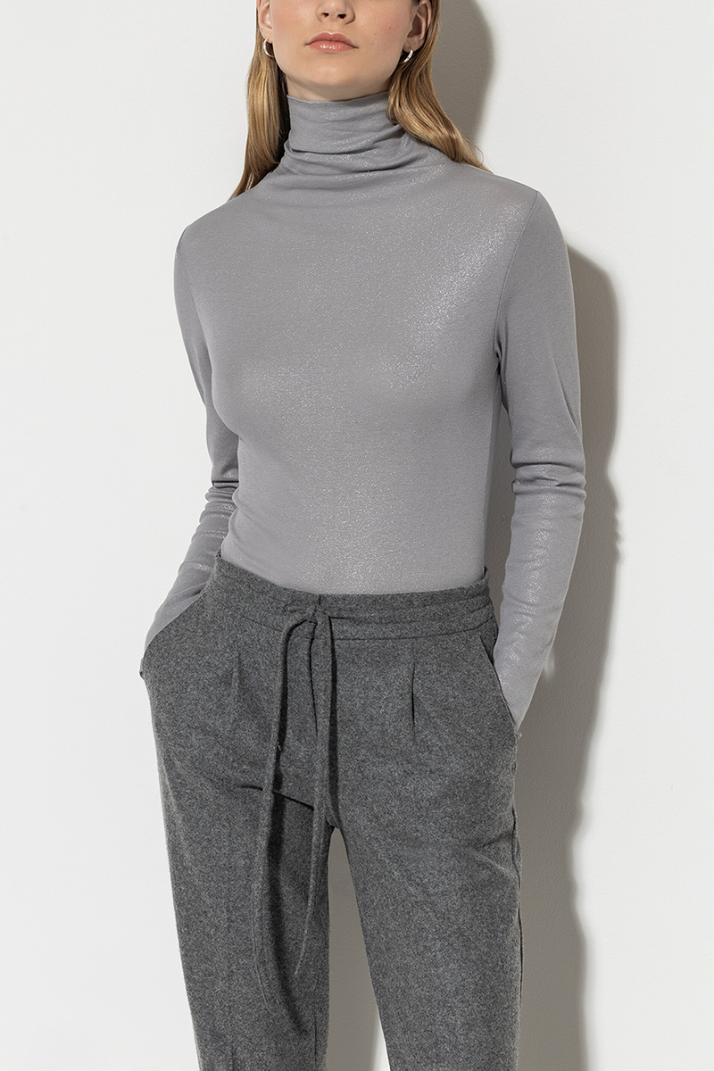 LUISA CERANO Glitter-Rollkragenshirt Von LUISA CERANO