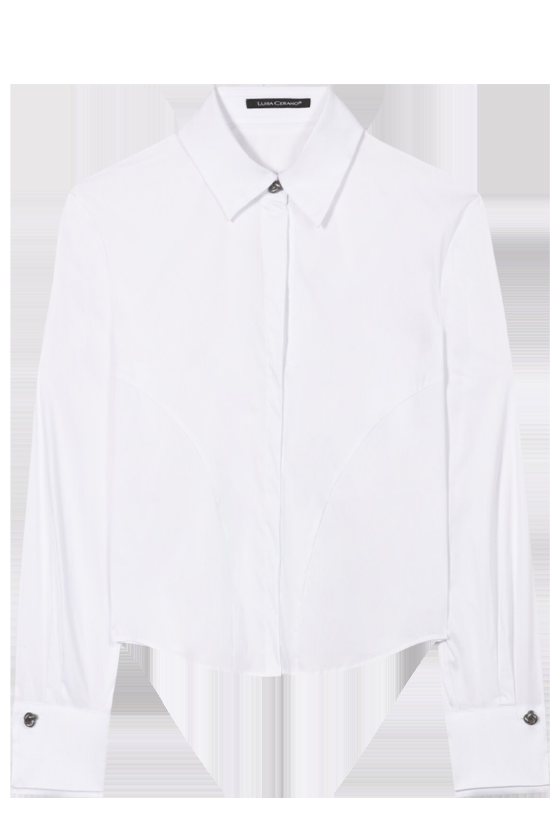 LUISA CERANO Hemdbluse aus Baumwoll-Mix von LUISA CERANO