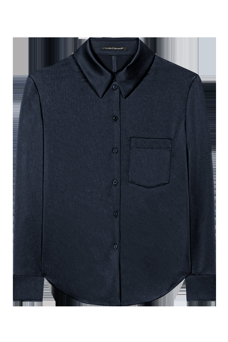 LUISA CERANO Hemdbluse aus Techno-Seide von LUISA CERANO