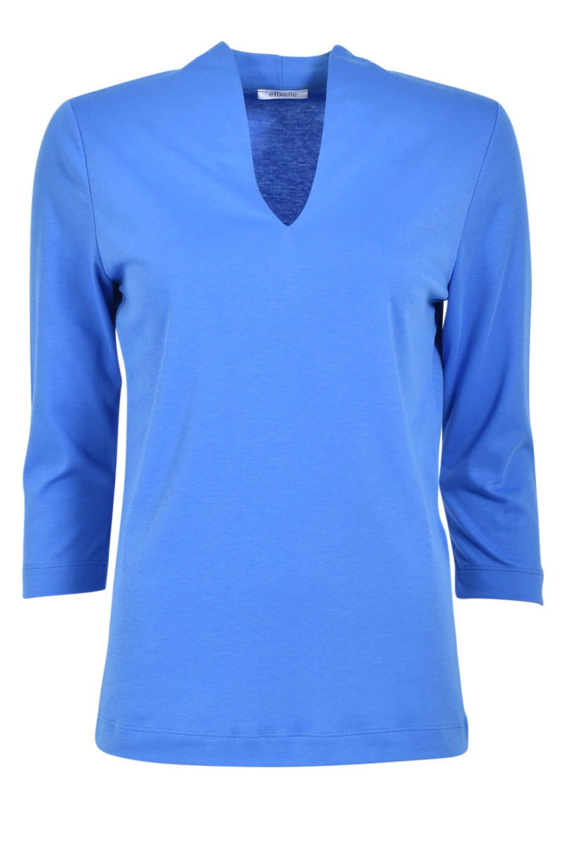 EFIXELLE Kelchkragenshirt aus Baumwolle von EFIXELLE