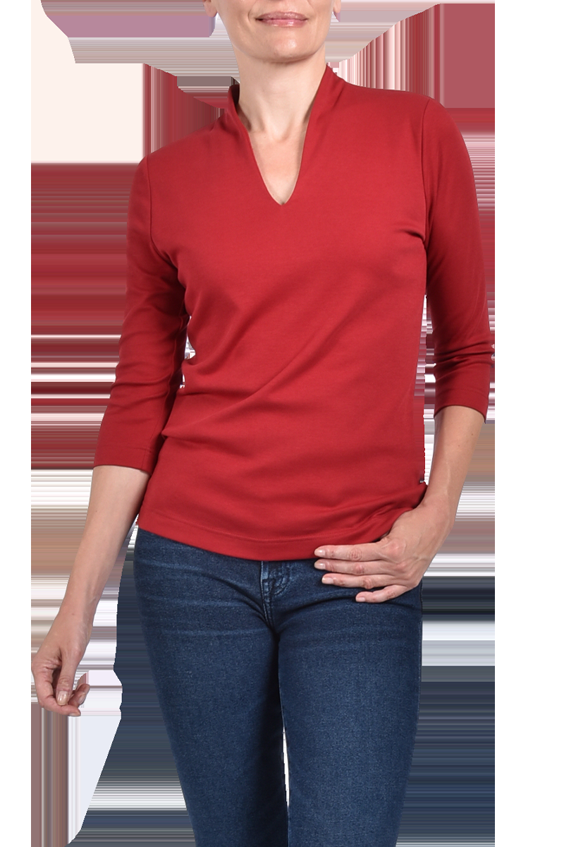 EFIXELLE Kelchkragenshirt Aus Baumwolle Von EFIXELLE