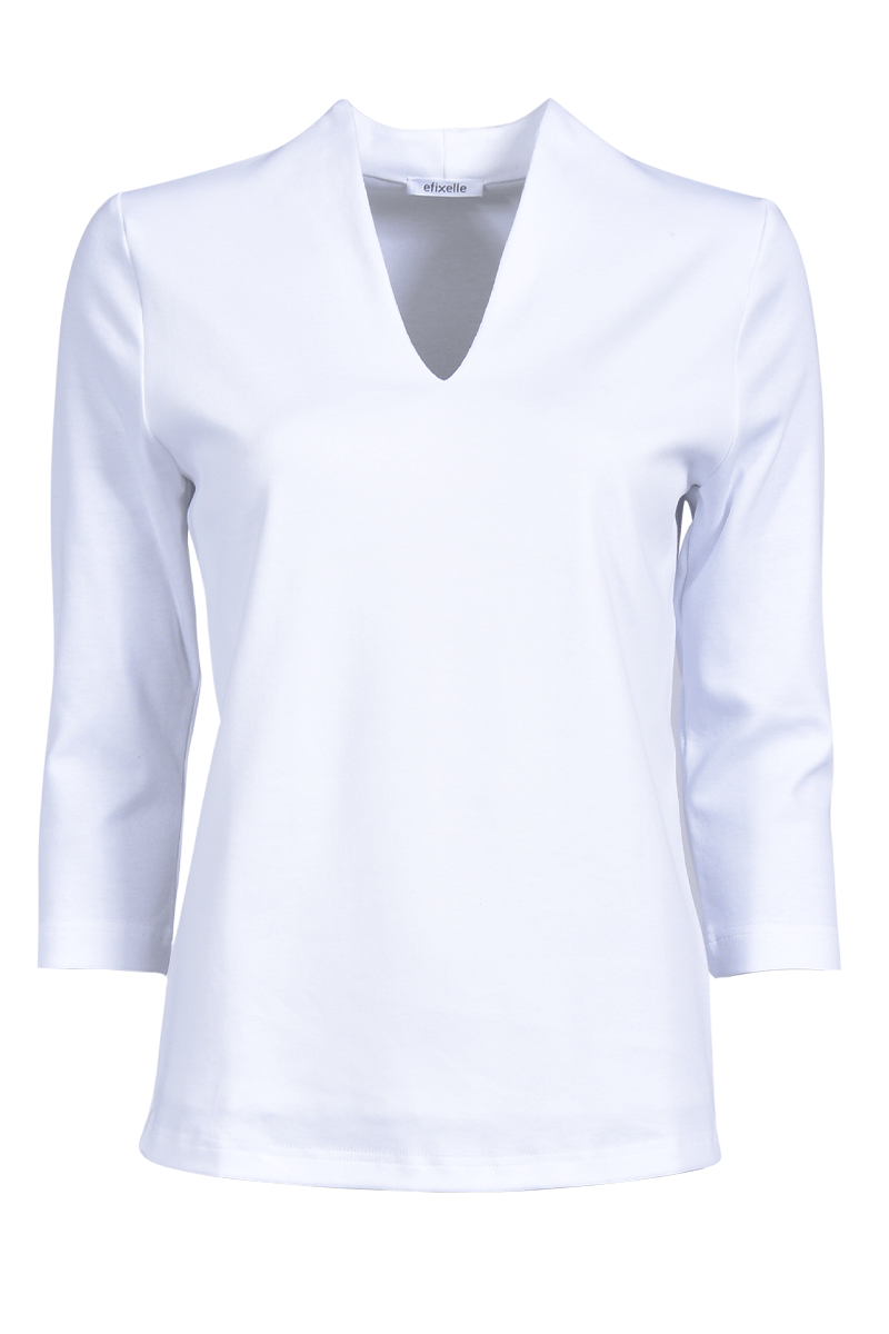 EFIXELLE Kelchkragenshirt aus Baumwolle von EFIXELLE