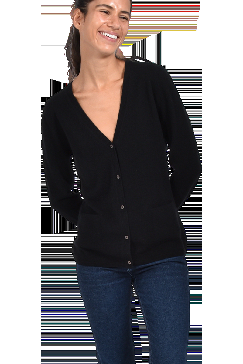 INSIEME Klassischer Cardigan Aus 100% Kaschmir Von Insieme