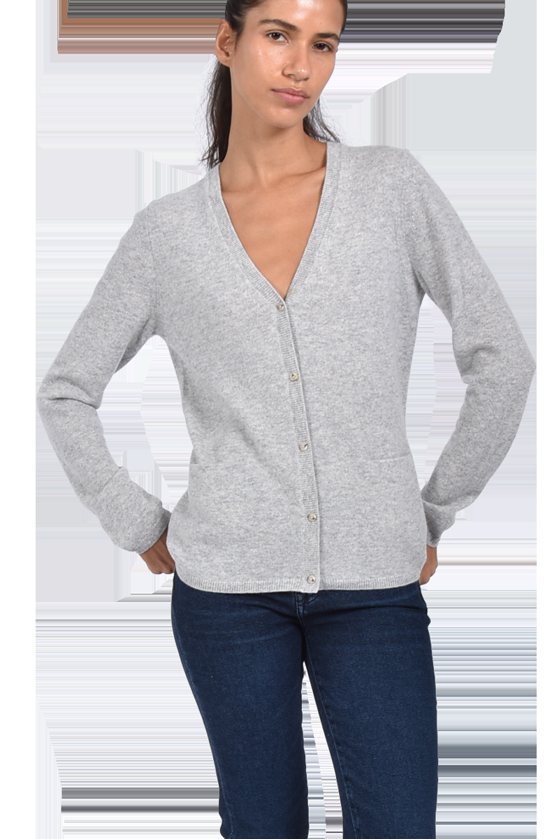 INSIEME Klassischer Cardigan Aus 100% Kaschmir Von Insieme