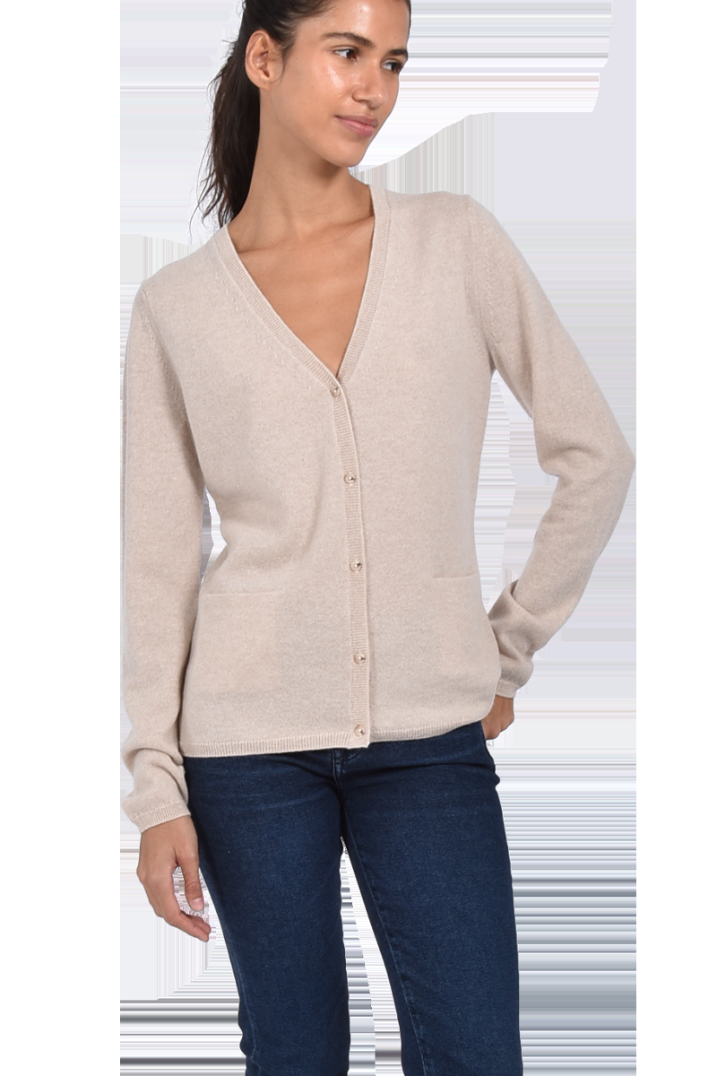 INSIEME Klassischer Cardigan Aus 100% Kaschmir Von Insieme