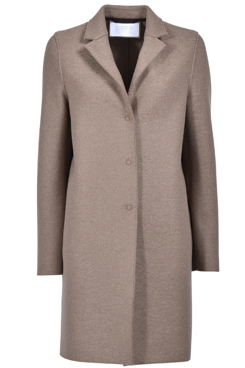 HARRIS WHARF Leichter Eggshape-Mantel "A1301-MLK" von HARRIS WHARF