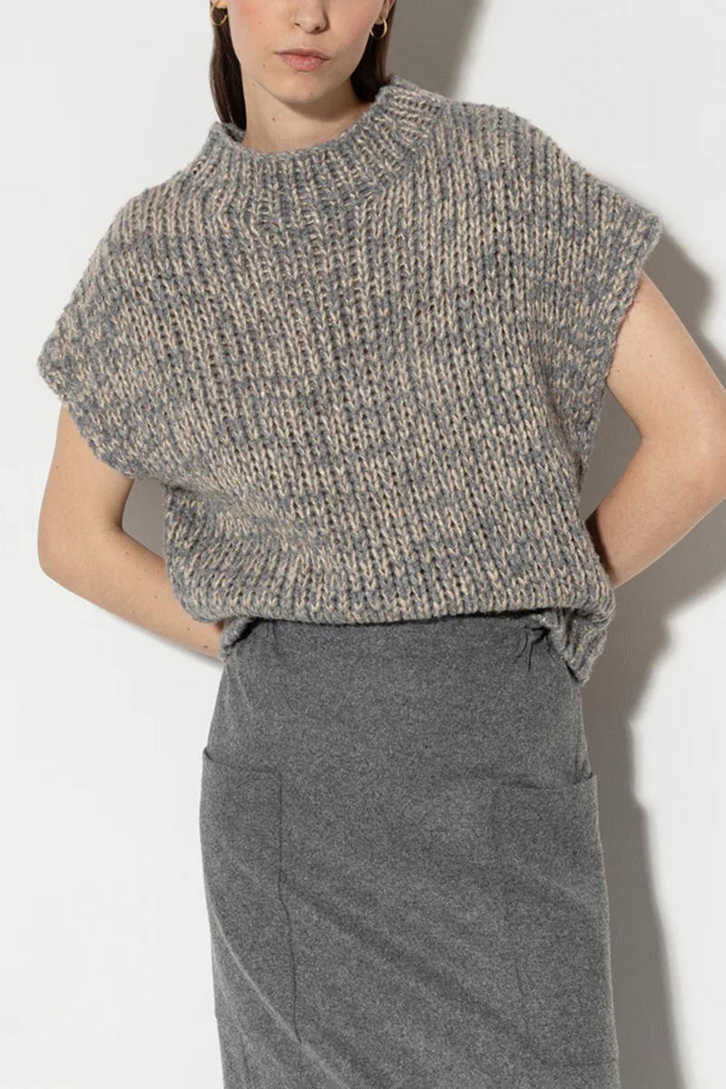 LUISA CERANO Bouclé-Pullunder Von LUISA CERANO