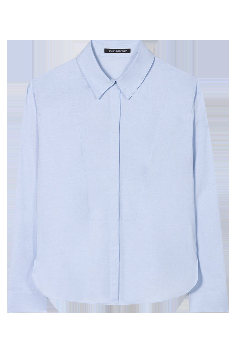 LUISA CERANO Chambray-Hemdbluse von LUISA CERANO