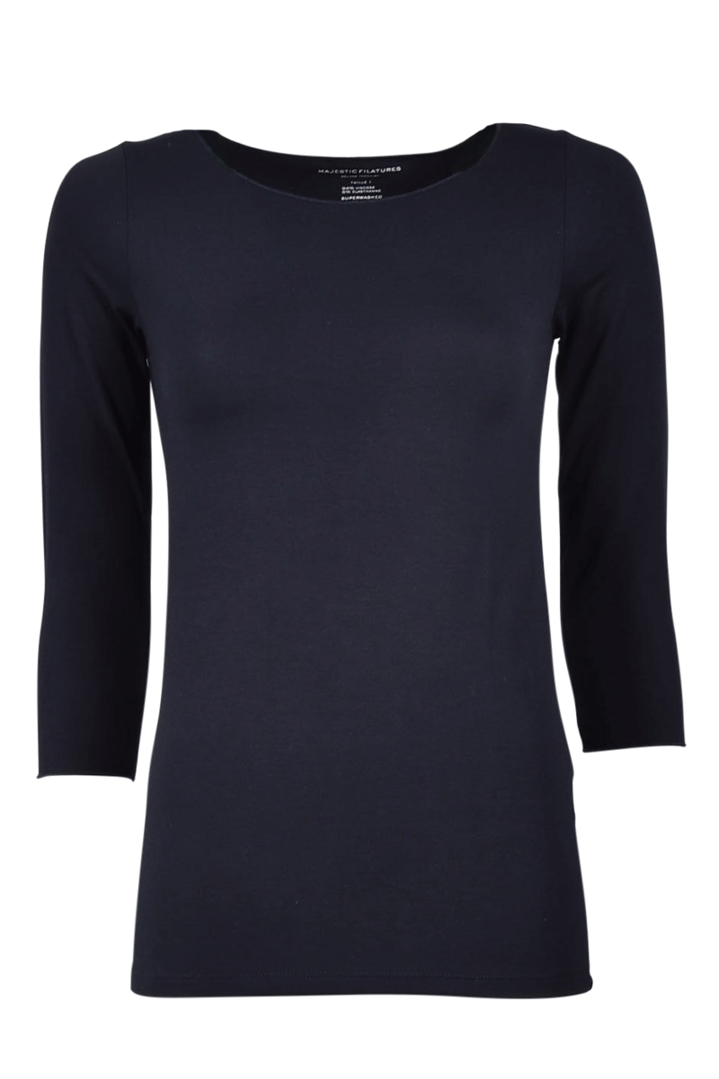 MAJESTIC Shirt mit 3/4-Arm von MAJESTIC