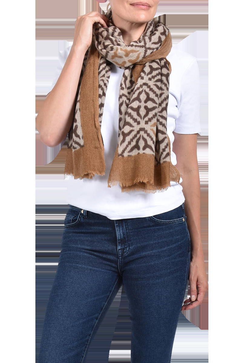 MEL&DAVIS Gemusterter Schal Von MEL&DAVIS