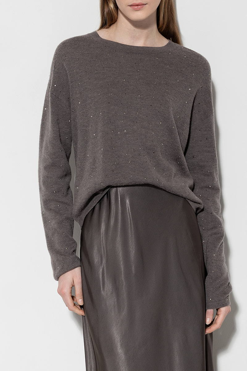 LUISA CERANO Pullover Mit Strasssteinen Von LUISA CERANO