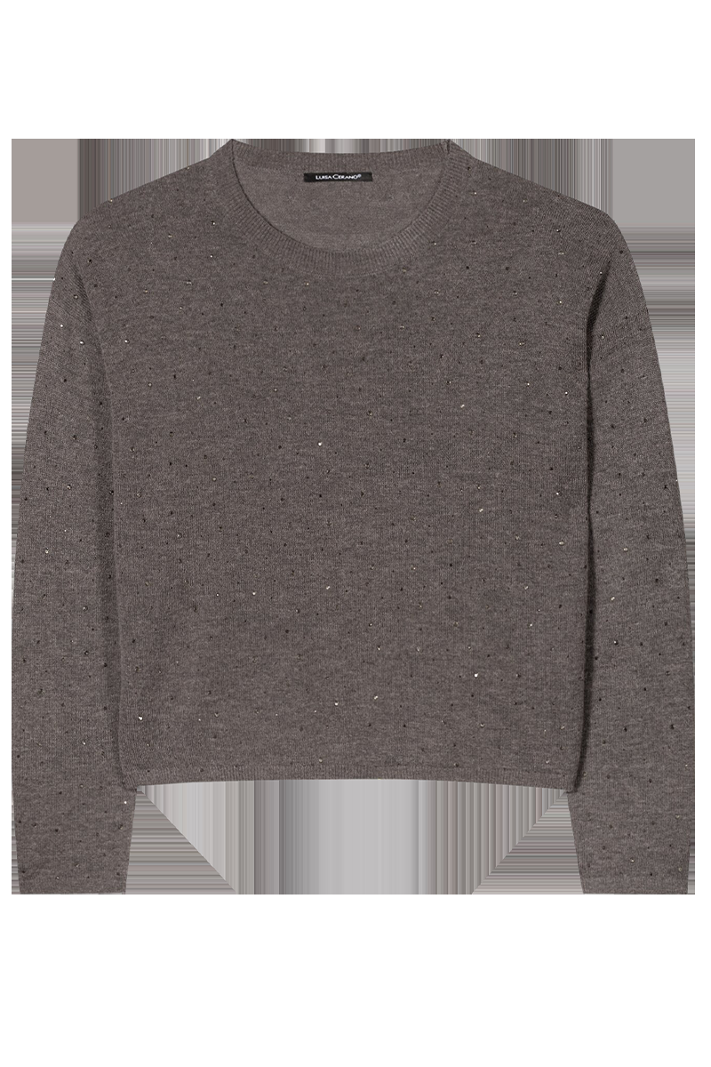 LUISA CERANO Pullover mit Strasssteinen von LUISA CERANO