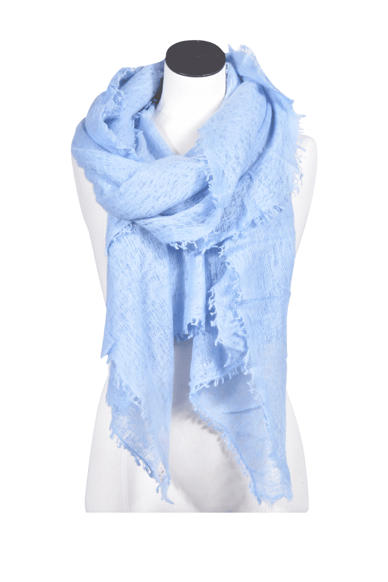 PUR SCHOEN Edles Cashmere-Tuch von PUR SCHOEN, Bleu