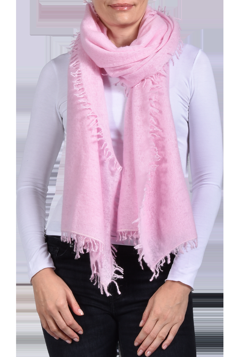 PUR SCHOEN Edles Cashmere-Tuch Von PUR SCHOEN, Rose