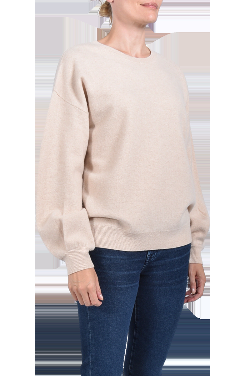 INSIEME Rundhalspullover Mit Weitem Ärmel Von INSIEME