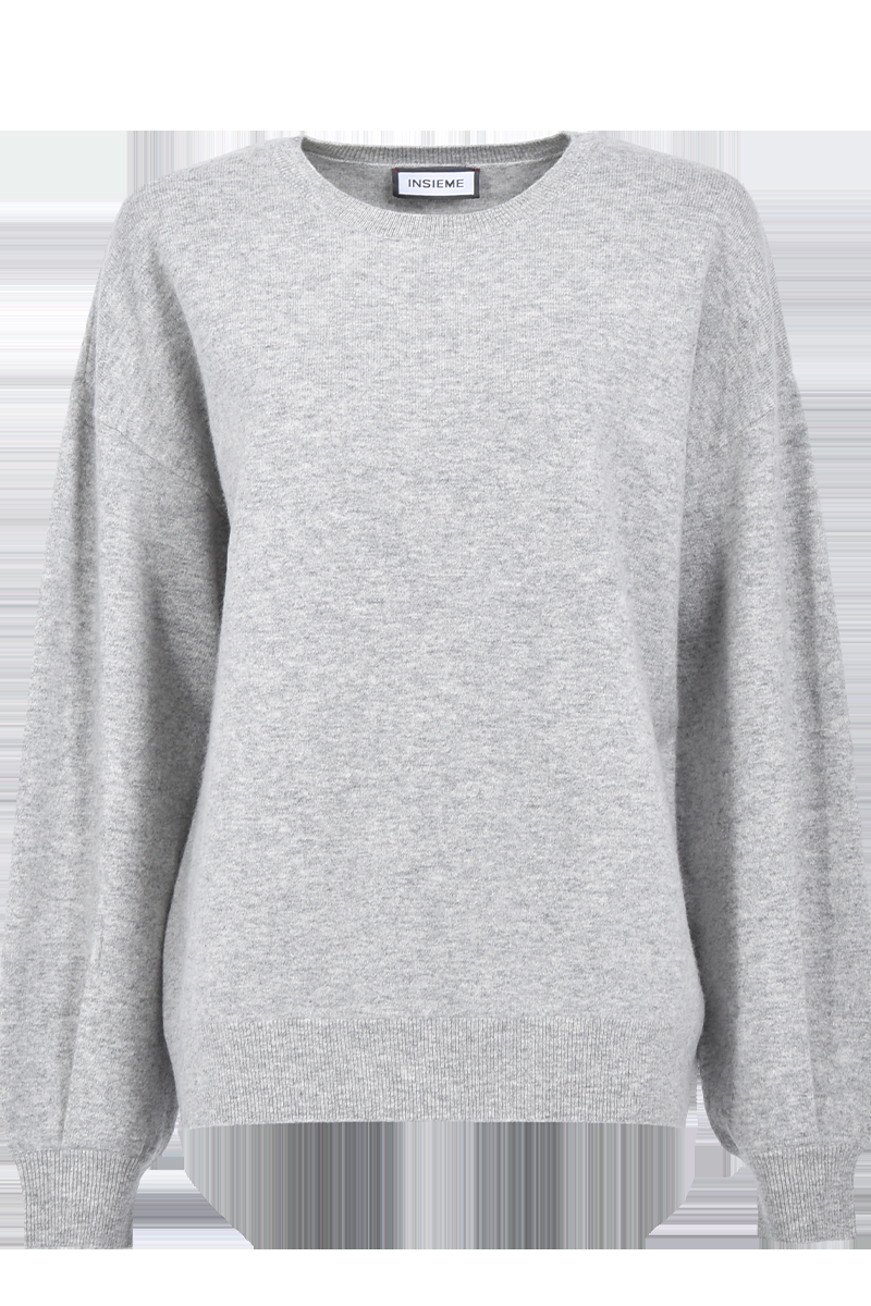 INSIEME Rundhalspullover mit weitem Ärmel von INSIEME