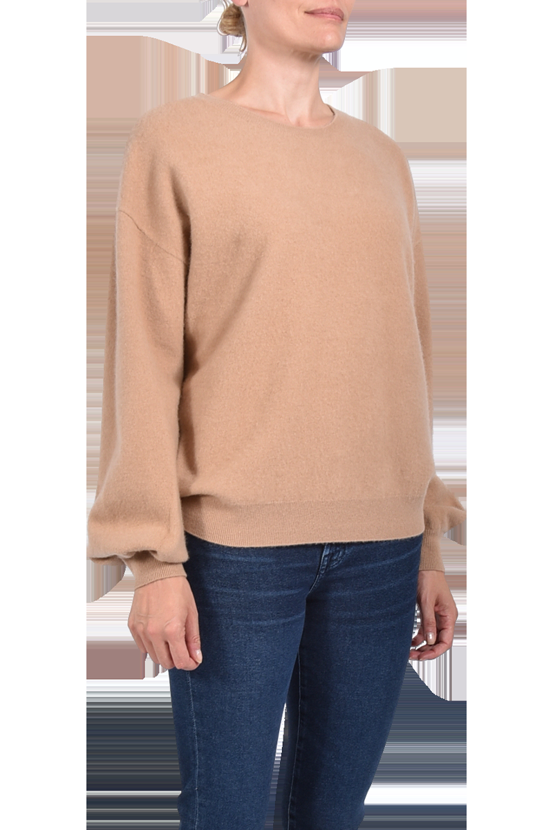 INSIEME Rundhalspullover Mit Weitem Ärmel Von INSIEME