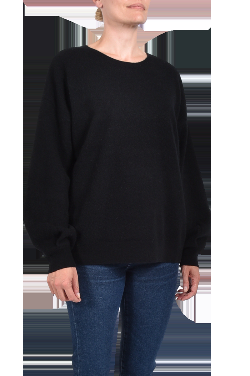 INSIEME Rundhalspullover Mit Weitem Ärmel Von INSIEME