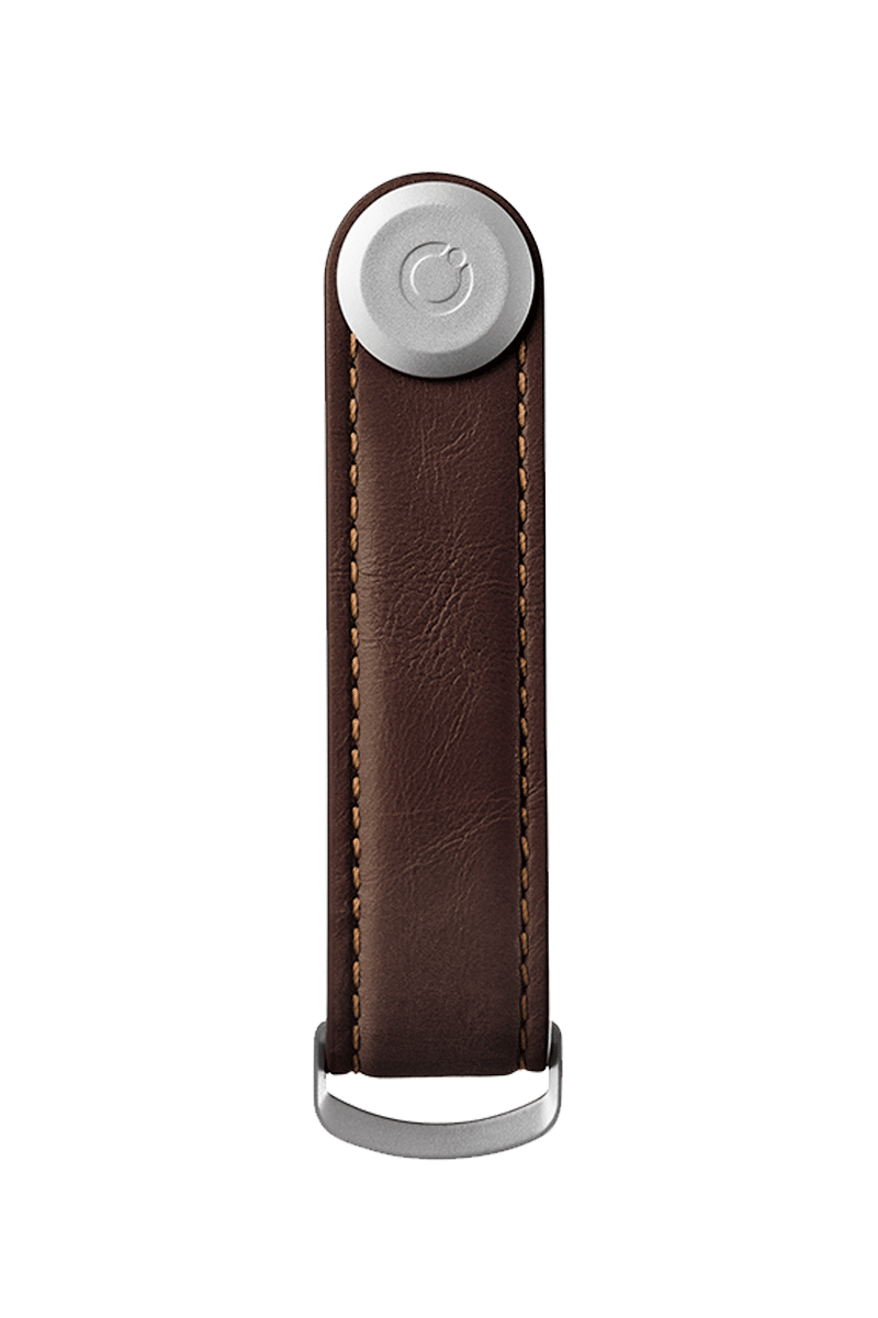 ORBITKEY Schlüsselorganisator aus Leder „Orbitkey 2.0“, Mokka