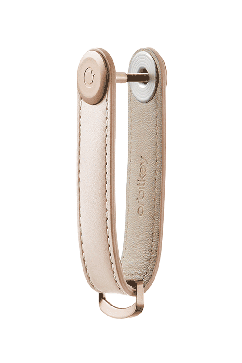ORBITKEY Schlüsselorganisator Aus Leder „Orbitkey 2.0“, Rose