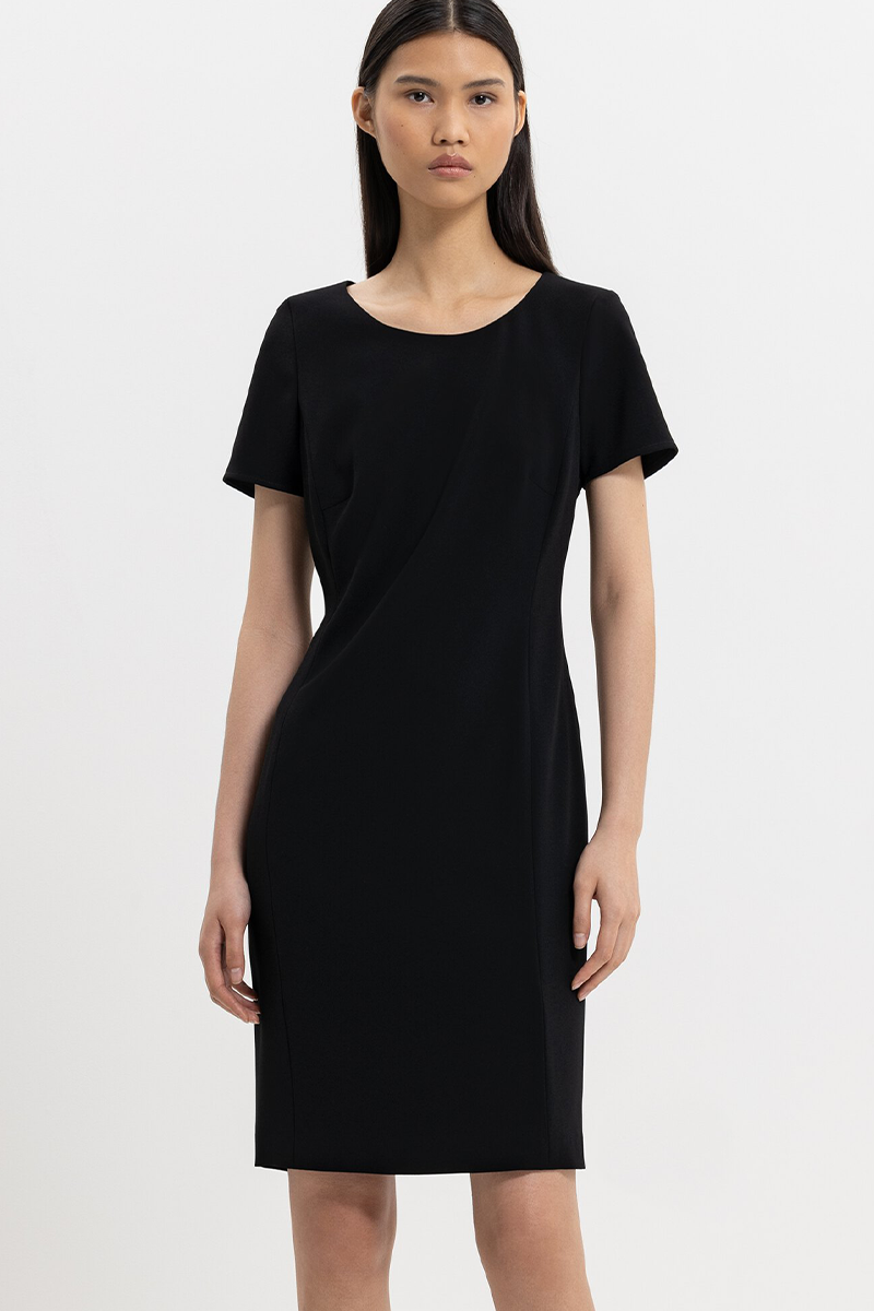 LUISA CERANO Shiftdress Aus Techno Sablé Von LUISA CERANO