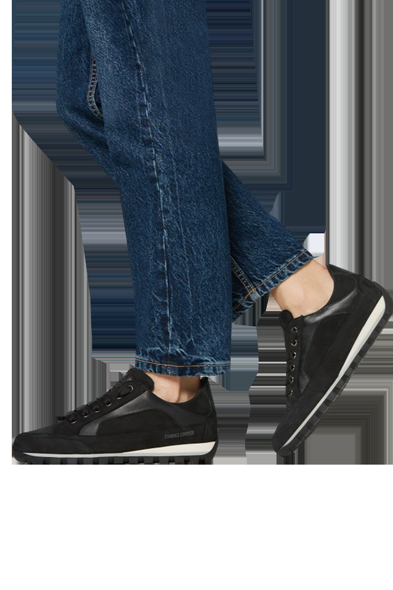 Candice Cooper Sneaker Aus Leder Und Velourleder "Runlo" Von CANDICE COOPER