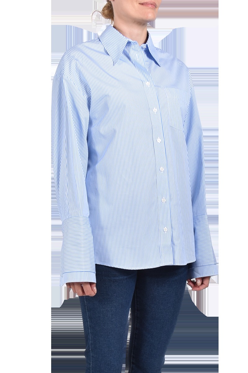 SOSUE Oversized-Bluse "Malin" Mit Streifen Von SOSUE