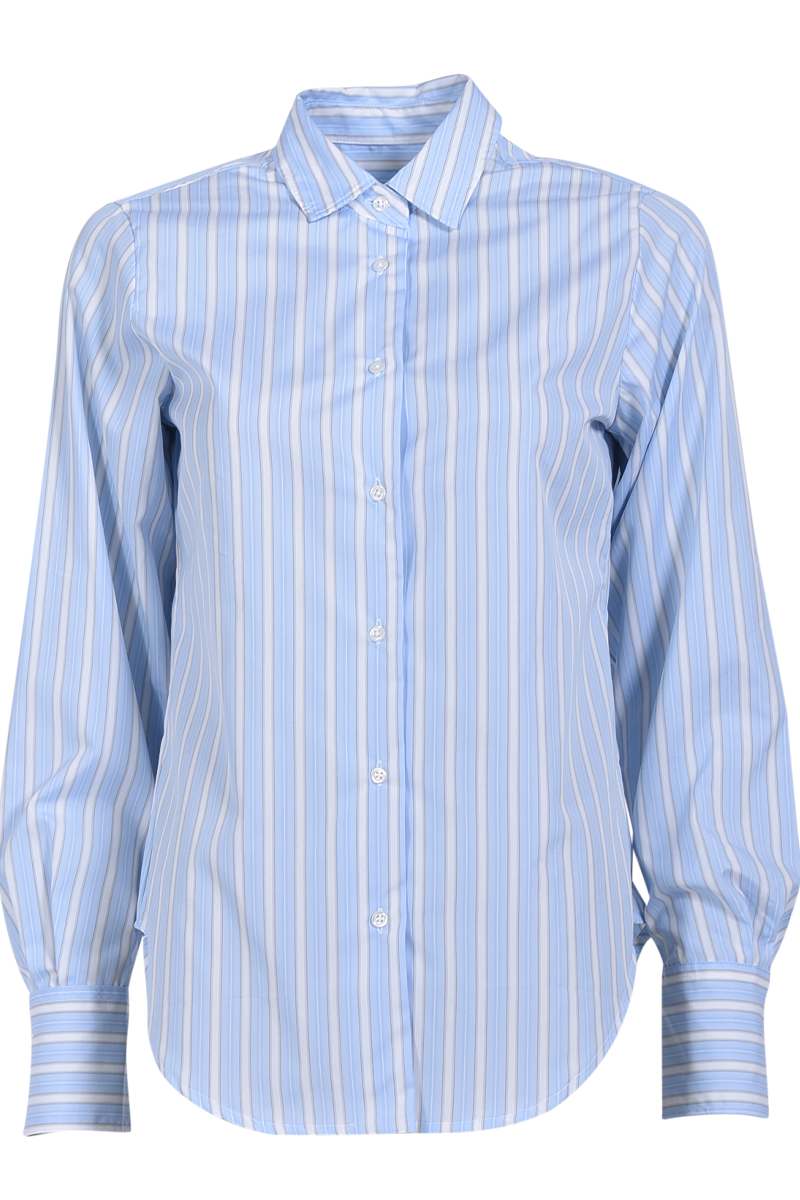 STEEN Hemdbluse mit mehrfarbigen Baumwollstreifen