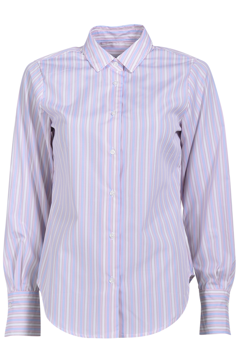 STEEN Hemdbluse mit mehrfarbigen Baumwollstreifen