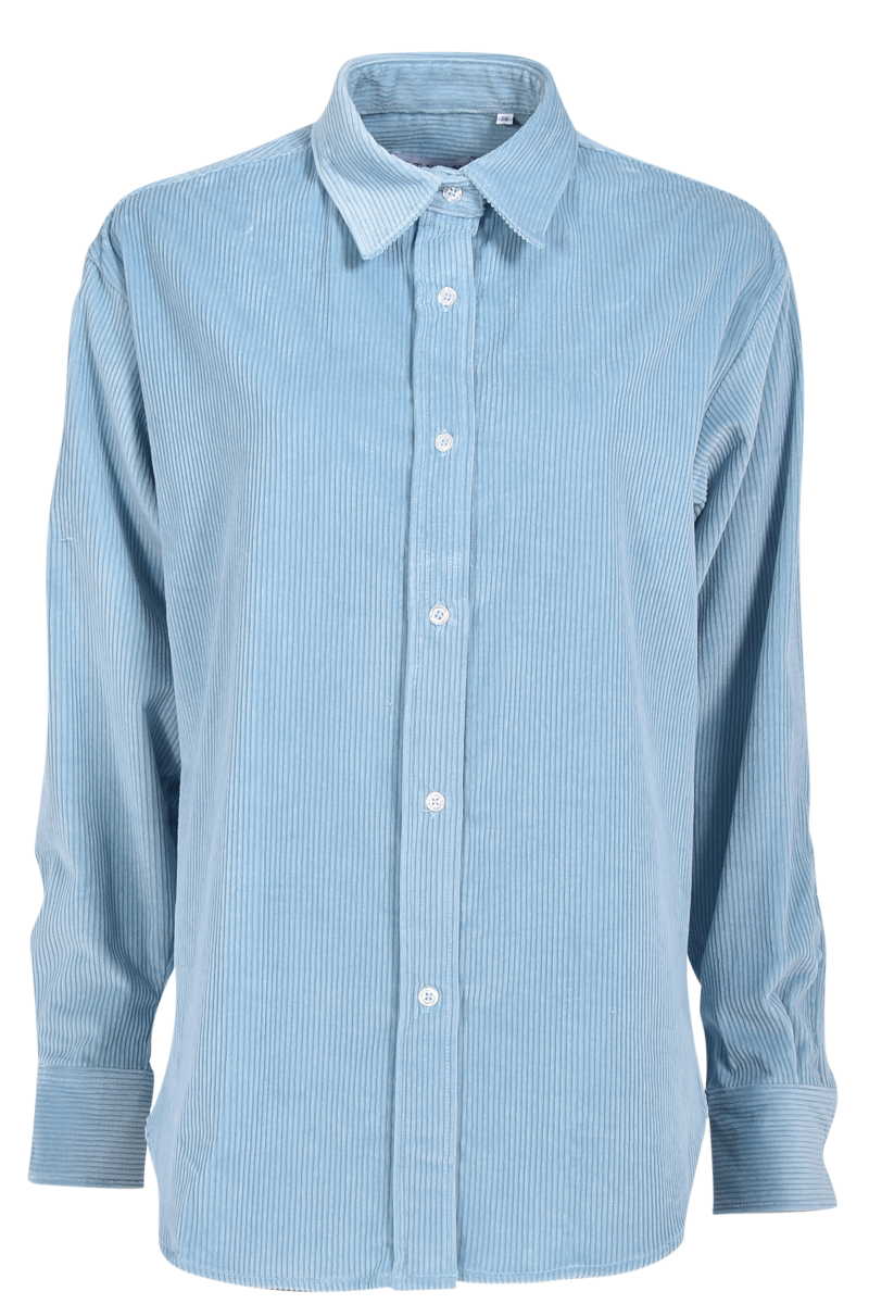 STEEN Oversized Cordhemd mit abgerundetem Saum STEEN Oversized Cordhemd mit abgerundetem Saum