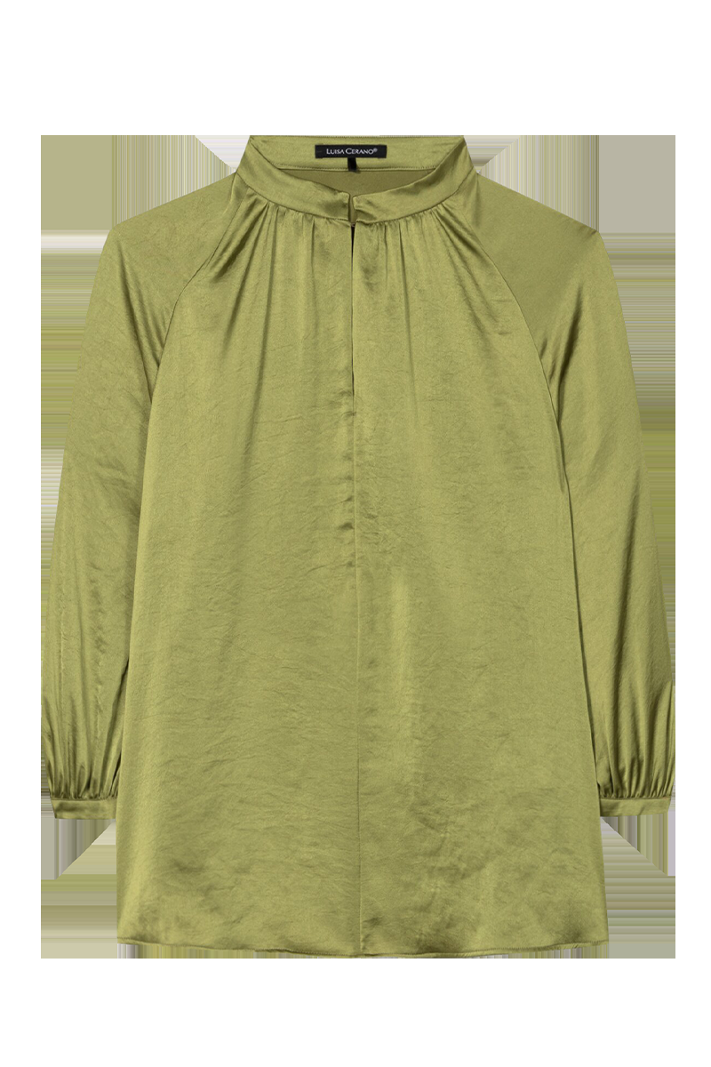 LUISA CERANO Stehkragenbluse mit 3/4-Arm von LUISA CERANO