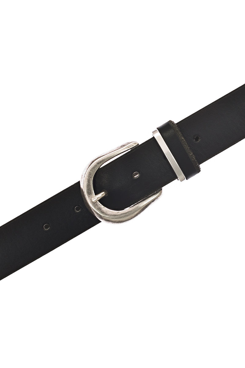 B.BELTS Volledergürtel Mit Metallschließe Von B.Belt