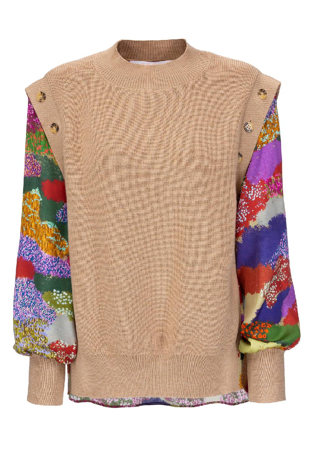 IVI GmbH FLOWER FIELDS Pullunder mit integrierter Bluse multicolor