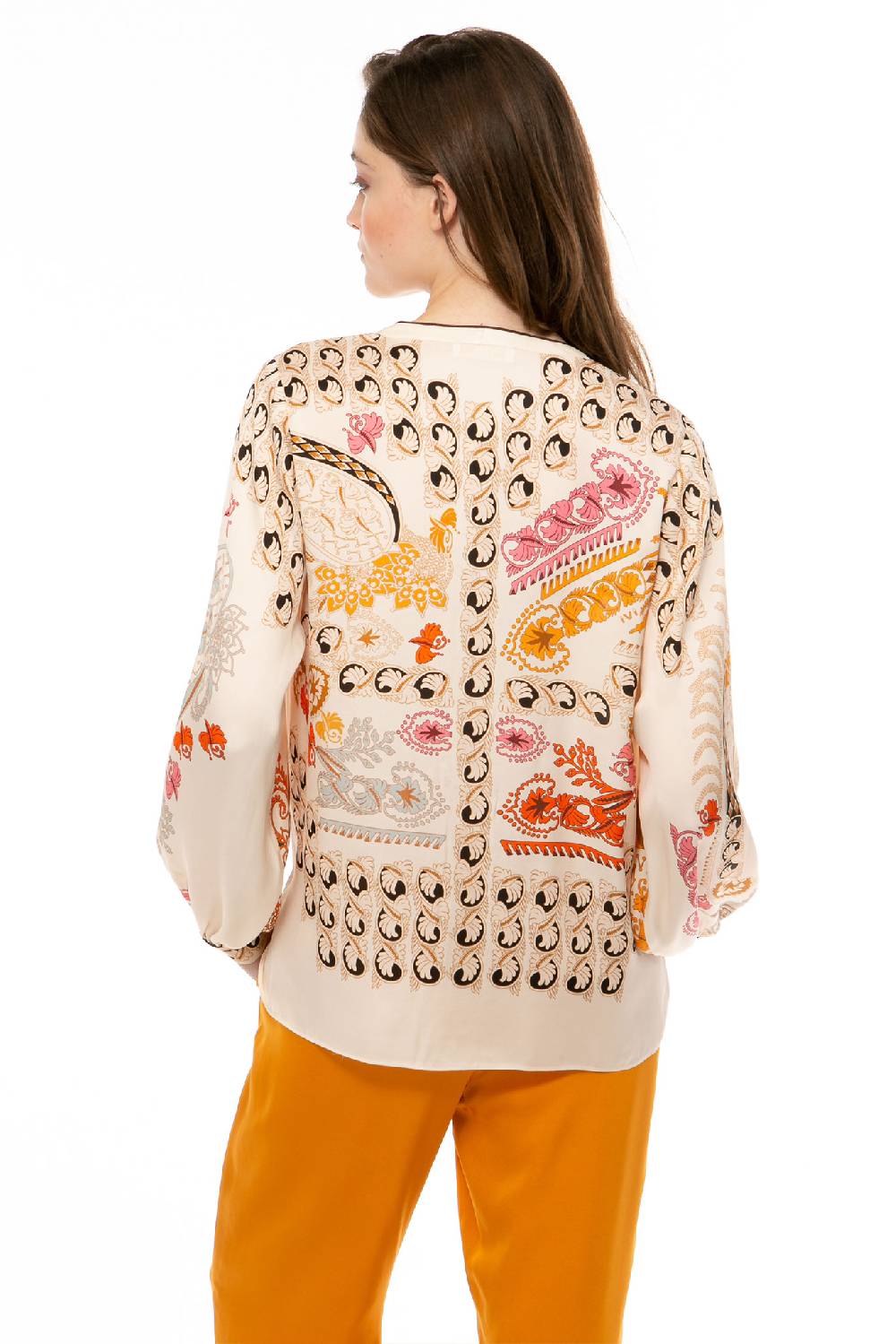 IVI GmbH BROCATE Bluse Sand