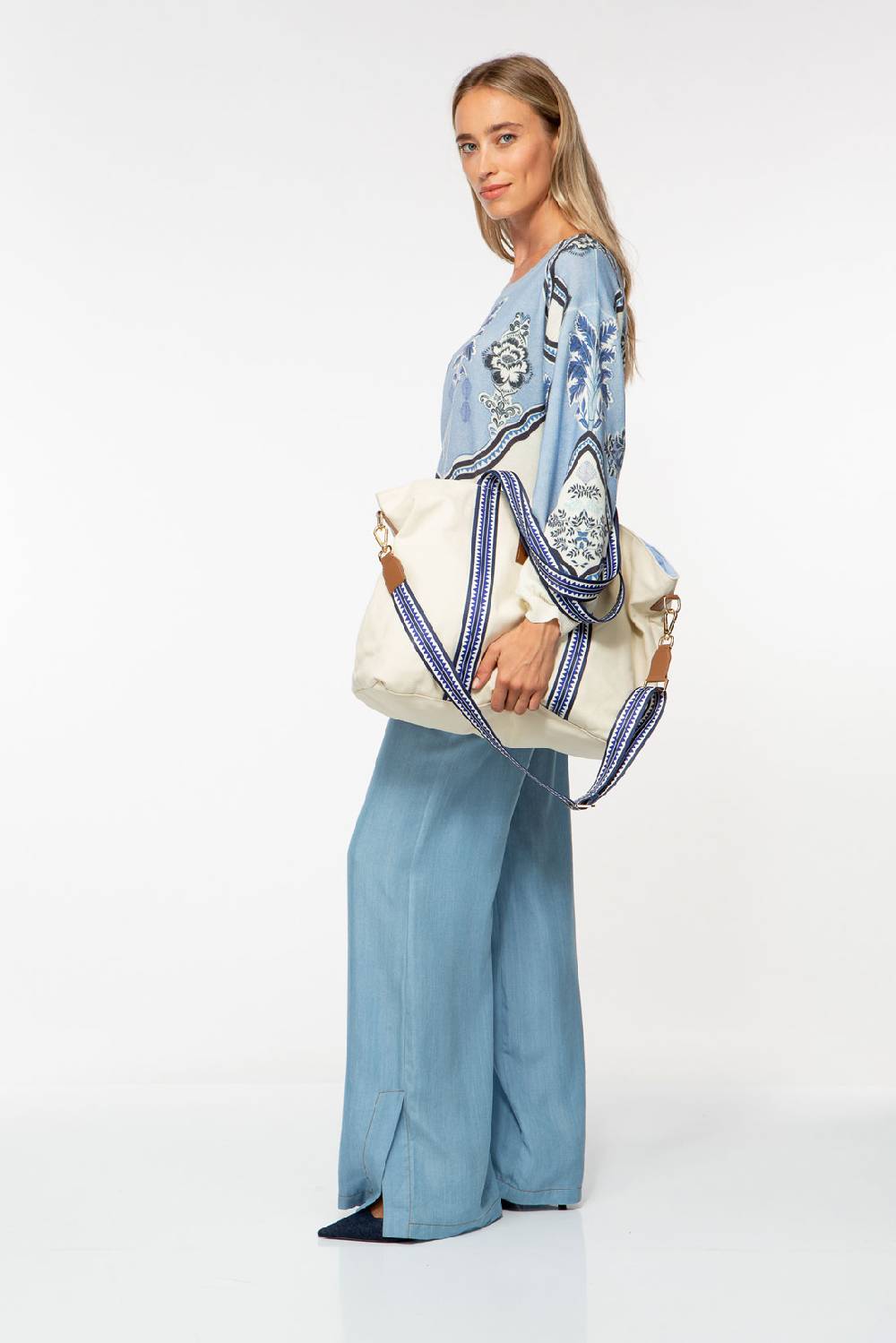 IVI GmbH CANVAS Shopper Light Beige