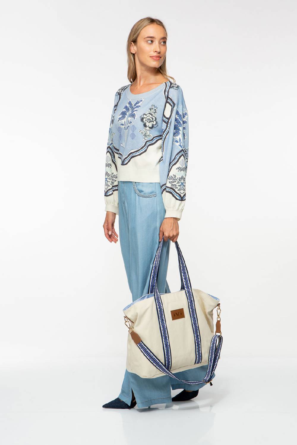 IVI GmbH CANVAS Shopper Light Beige