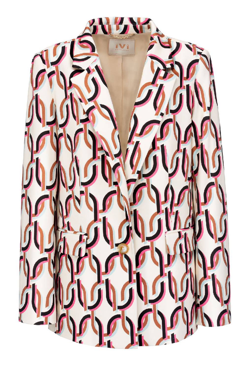 IVI GmbH CHAIN Jerseyblazer sand