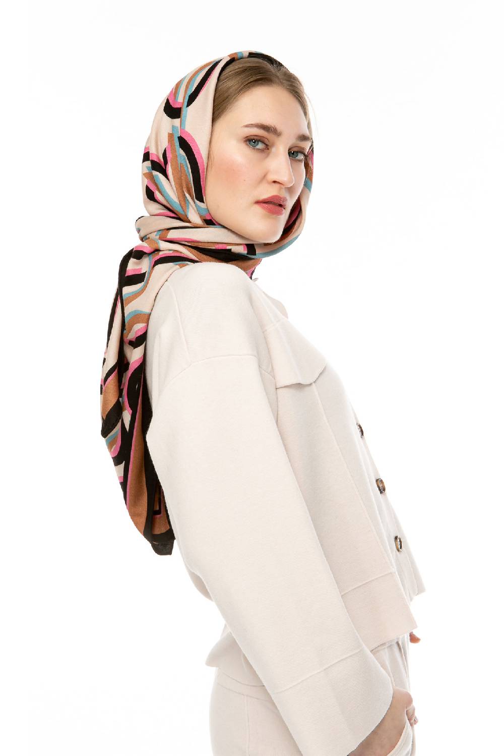 IVI GmbH CHAIN Schal Sand