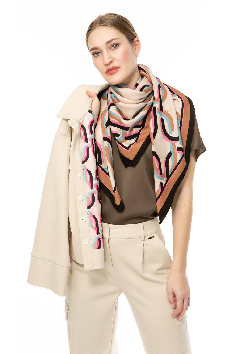 IVI GmbH CHAIN Schal Sand