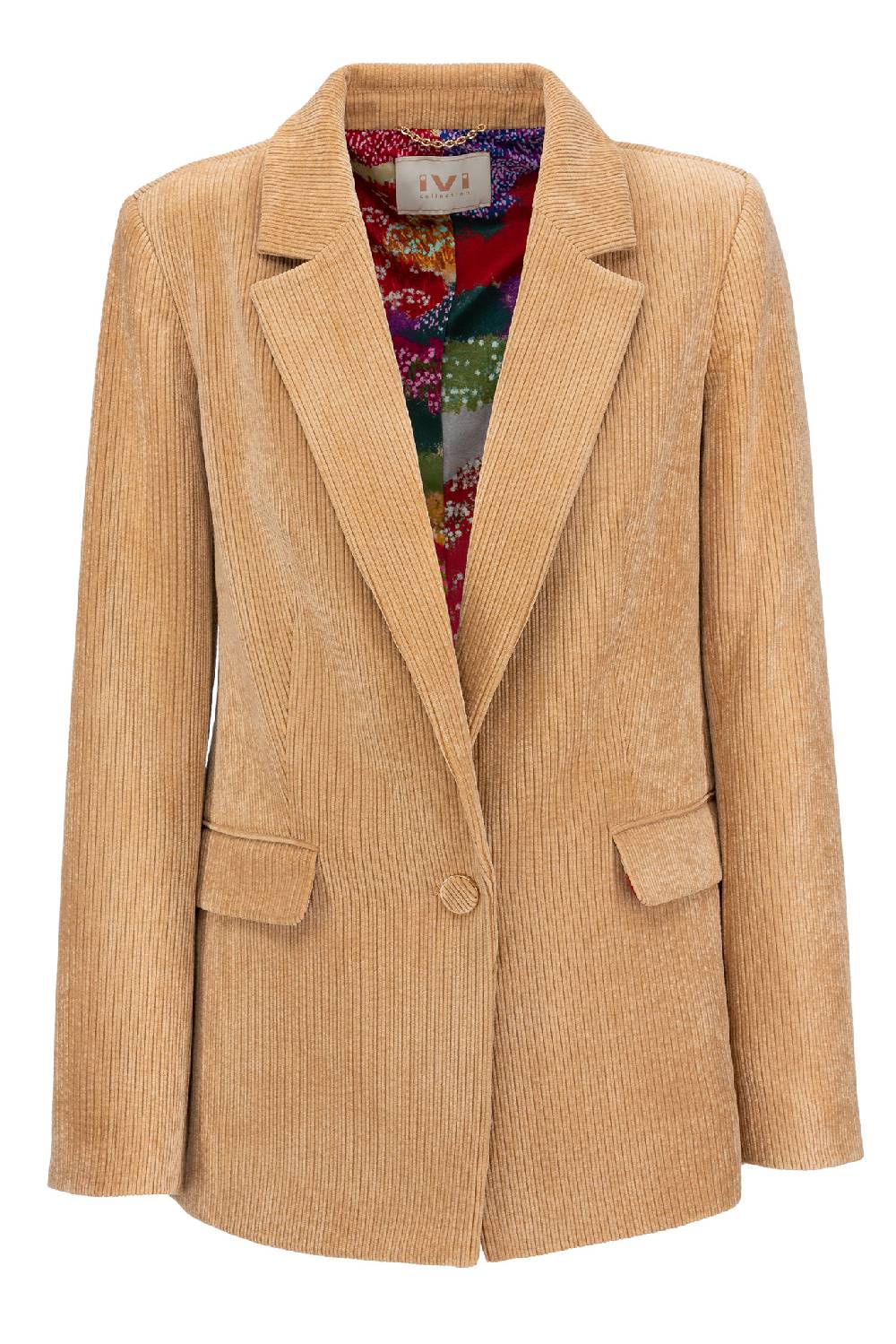 IVI GmbH CORDUROY Blazer camel