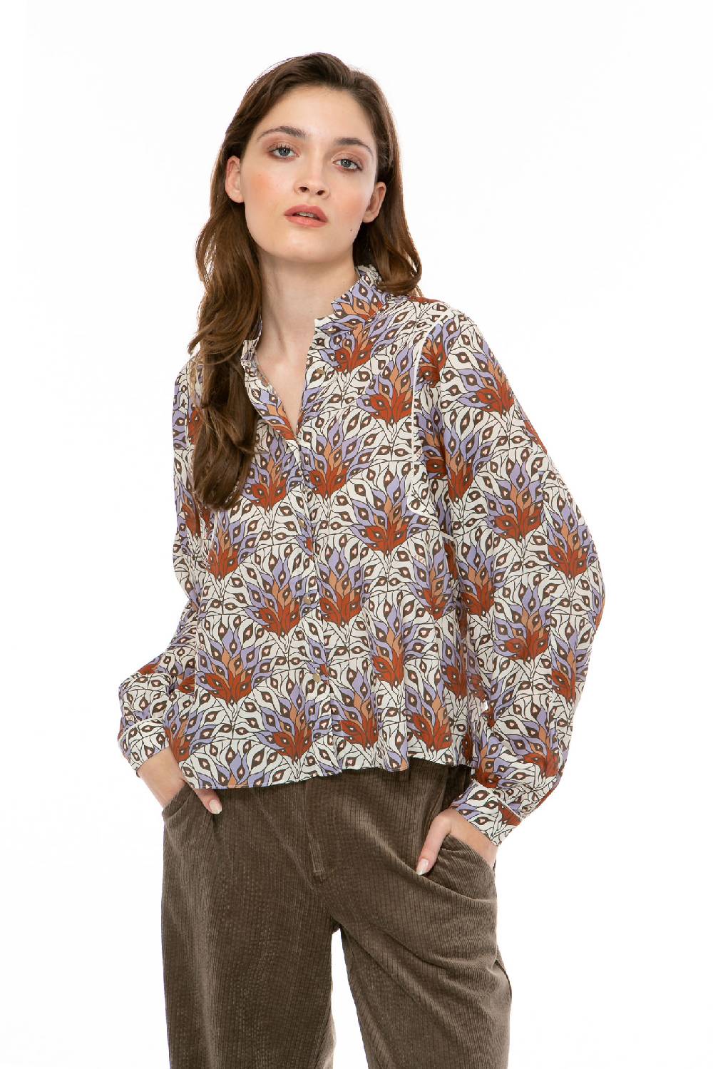 IVI GmbH FAGIANO Bluse Multicolor