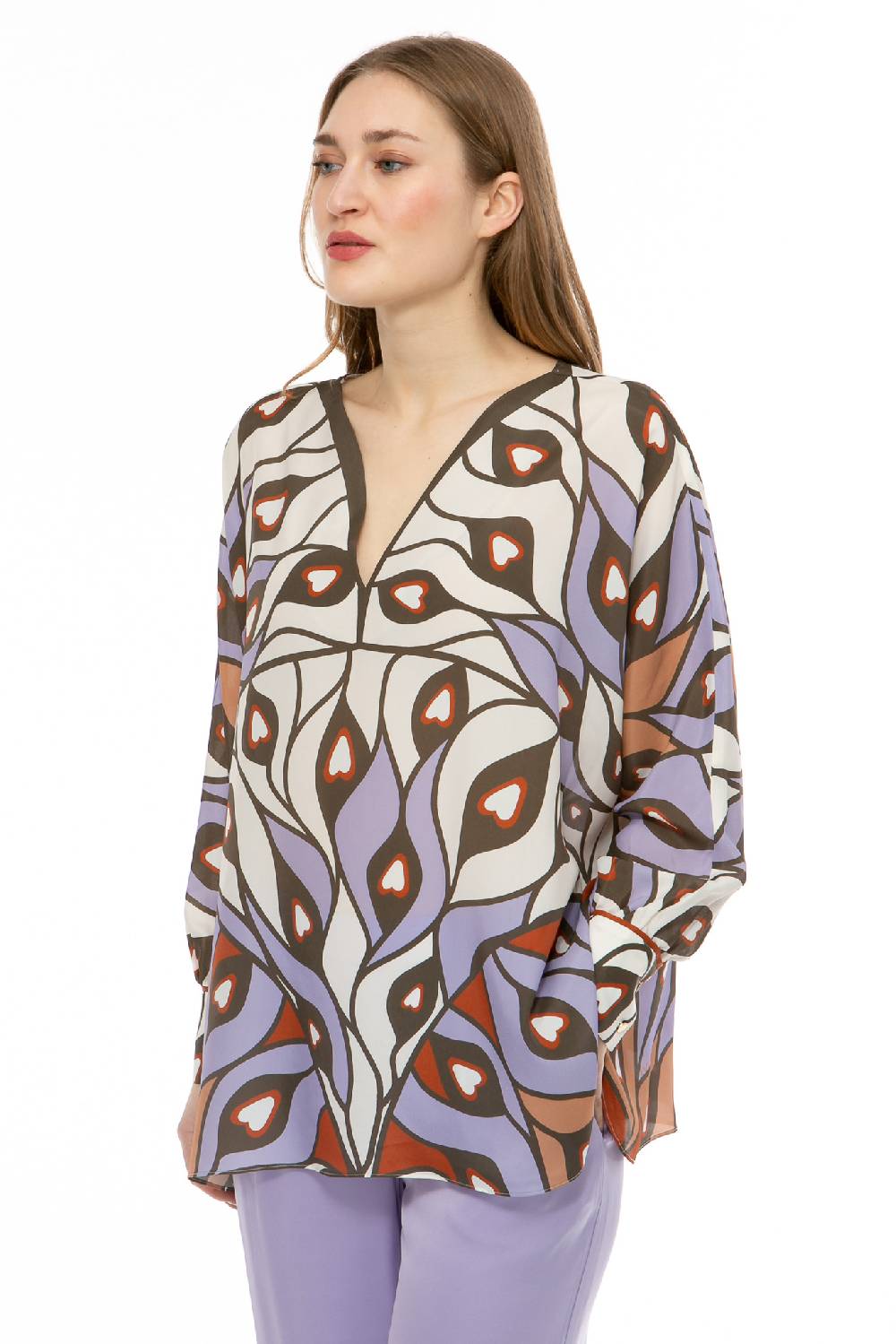 IVI GmbH FAGIANO Tunika Multicolor